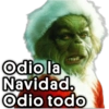 jojo stickers Odiola Navidad. Odio todo