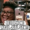 BELI IPHONE HASIL JUAL SAWIT