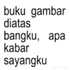 buku gambar diatas bangku, apa kabar sayangku J@clwilllco08