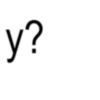 y?