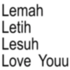 Lemah Letih Lesuh Love Youu