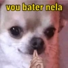 vou bater nela