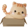 🐈 Cute Rubber Cat 6