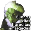 jojo_stickers Buenos días florecitas amargadas