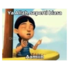 Ya Allah, seperti biasa DIKA Aamiin