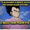 TO ALUGANDO A MENTE VAZIA PRO DIABO FAZER OFICINA E NEGO VEM PEDIR PIX