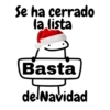 Se ha cerrado la lista Basta de Navidad