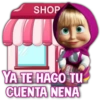SHOP YA TE HAGO TU CUENTA NENA