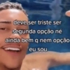 deve ser triste ser segunda opção né ainda bem q nem opção eu sou