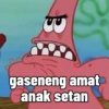 B UTT gaseneng amat anak setan