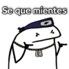 Se que mientes