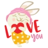 Becky Bunny Stickers 5