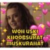 WOH USKI KHOOBSURAT musKURAHAT sting