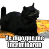 Te digo que me incriminaron