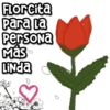 Florcita Para La Persona Más Linda