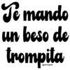 Te mando un beso de trompita