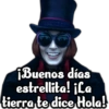 HAB ¡Buenos días estrellita! ¡La tierra te dice Hola!