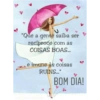 "Que a gente saiba ser recíproco com as COISAS BOAS... e imune às coisas RUINS..." BOM DIA!