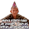 kane stickers
Nunca esperé nada
de ustedes, y aun asi
logran decepcionarme