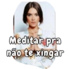 Meditar pra não te xingar