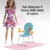 hai ottenuto il trono delle teste di cazzo