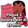 @Giseelove_Stickers STATE HAWAII @Giseelove_Stickers Pagué 2 dólares por él, es mío!