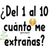 ¿Del 1 al 10 cuánto me @Vickyfas Ź extrañas?