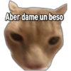 Aber dame un beso
@Vickytas