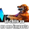 al chile ya no me importa