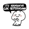 ITU NAMANYA
GAK SEPERASAAN