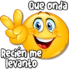 Que onda
Recién me
levanto
KANE STICKERS