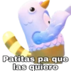 Patitas pa que las quiero