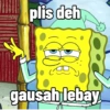 plis deb gausah lebay