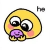 he