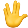 Finger emoji 22
