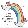 Tú me pintas de colores el cielo  //