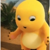 Dinosaurus kuning imut 13