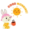 Becky Bunny Stickers 10