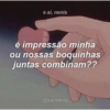 e aí, nenis é impressão minha ou nossas boquinhas juntas combinam?? @eainenis