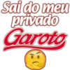 Sai do meu privado Garoto