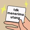tdk
menerima
utang