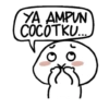 YA AMPUN
COCOTKU...