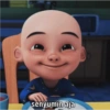 senyumin aja