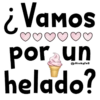 ¿Vamos @Viickyfas por un helado?