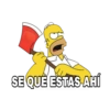 SE QUE ESTAS AHÍ