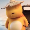 Dinosaurus kuning imut 17