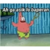 Ah ga asik lo baperan