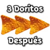 3 Doritos ⒸGiseelove Stickers Después