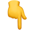 Finger emoji 6