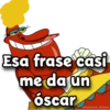 Esa frase casi me da un oscar @Giseelove_Stickers